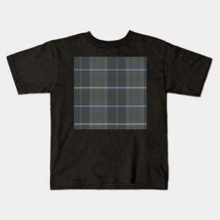 Grunge Aesthetic Arable 2 Hand Drawn Textured Plaid Pattern Kids T-Shirt